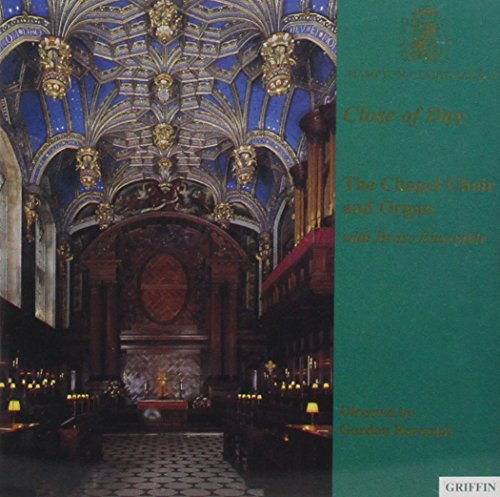 CD cover depicting Hampton Court Palace Chapel interior with organ pipes.