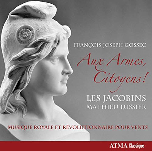 CD cover: bust of a man in classical helmet, red text overlay.