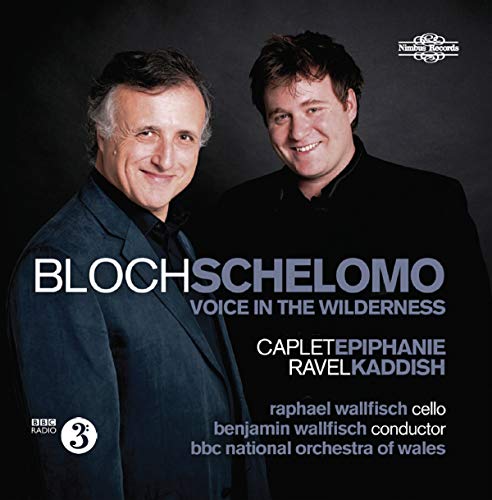 CD cover featuring portraits of two men and text: "Bloch Schelomo.