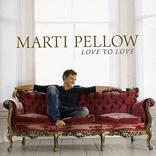 Marti Pellow album cover: man relaxing on a red velvet couch.