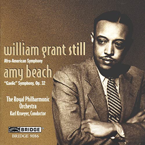 CD cover featuring portrait of William Grant Still and text details.