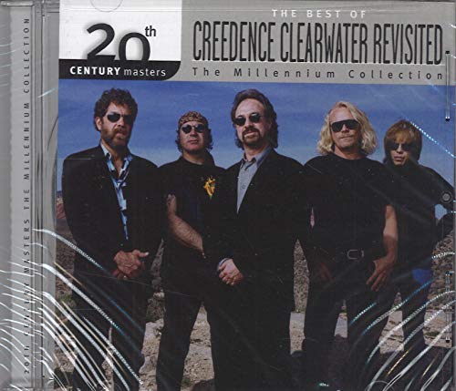 CD cover for Creedence Clearwater Revisited’s “Best Of” album, featuring the band.