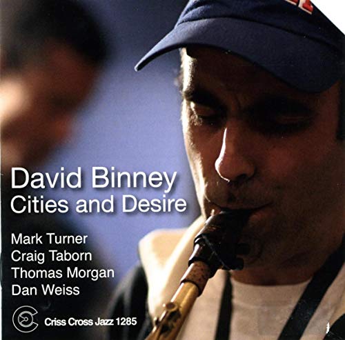 CD cover featuring jazz musician David Binney playing a saxophone.