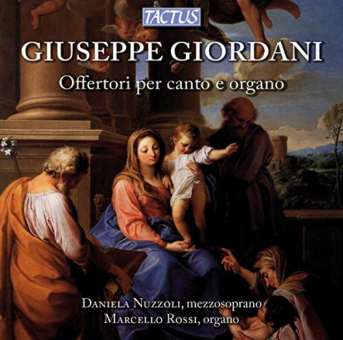 CD cover: Renaissance painting of the Holy Family with text overlay.