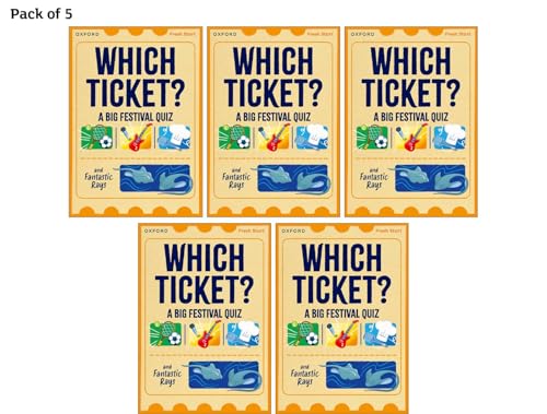 Read Write Inc. Fresh Start Readers: Book 3: Which Ticket? A Big Festival Quiz & Fantastic Rays - Pack of 5