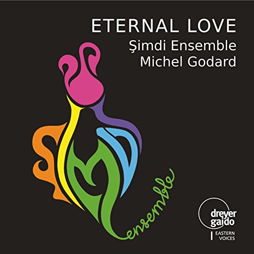 CD cover: abstract colorful design with text “Eternal Love” and artist names.