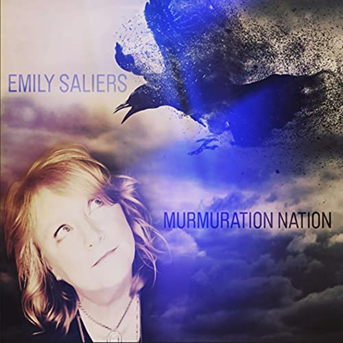 CD cover: Emily Saliers portrait with birds in a blue sky.