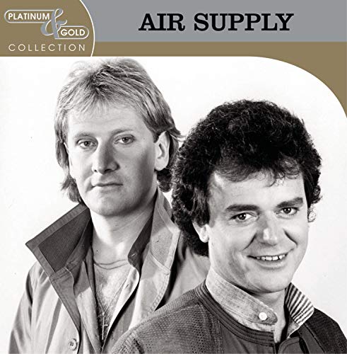 CD cover featuring Air Supply, two men with 1980s hairstyles.