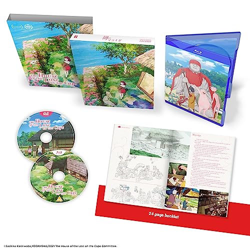 House of the Lost on the Cape" Blu-ray set with case, discs, and booklet.