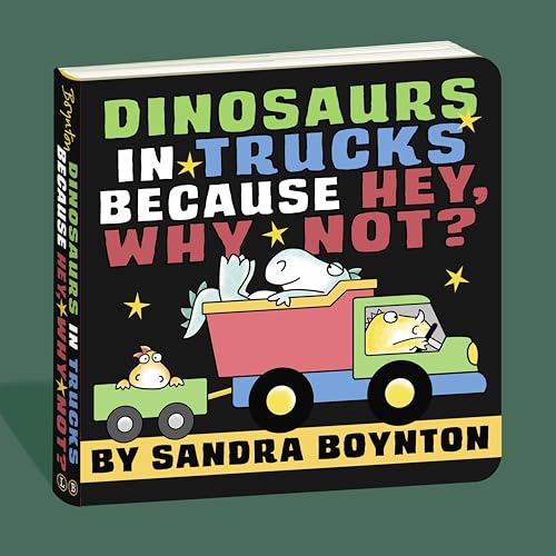 Dinosaurs in Trucks Because Hey, Why Not?