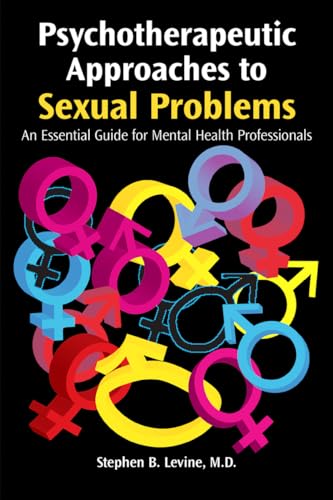 Book cover with gender symbols and title: "Psychotherapeutic Approaches to Sexual Problems.