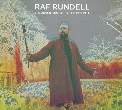 Album cover featuring Raf Rundell in a red robe, outdoors.