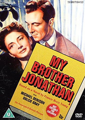 DVD cover for "My Brother Jonathan" featuring two women and a man.