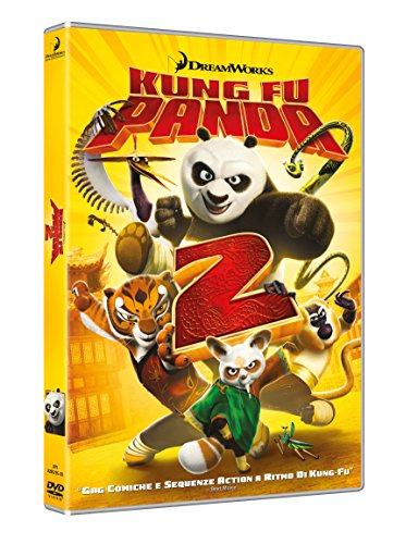 Kung Fu Panda 2 DVD cover featuring Po and other characters in action.