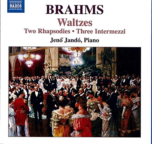CD cover featuring a painting of a grand ballroom with people dancing.