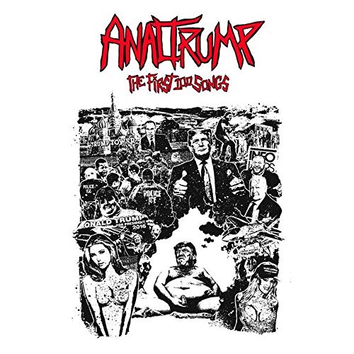 CD cover with black and white collage depicting political figures and protest.