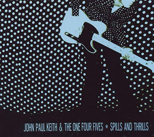 CD cover with a silhouetted musician holding a guitar against a dotted background.