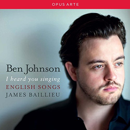 CD cover featuring portrait of Ben Johnson, a young man with dark hair.