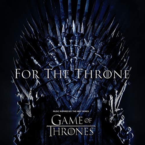 The Iron Throne from Game of Thrones with album title overlay.