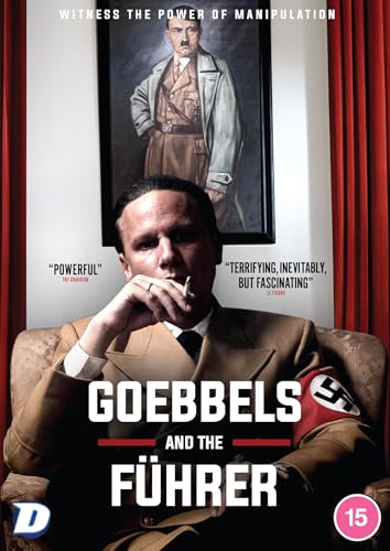 DVD cover featuring portraits of Joseph Goebbels and Adolf Hitler.
