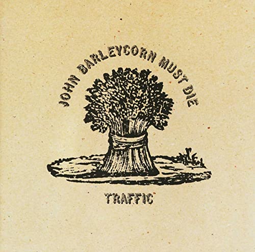 Album cover featuring a black ink illustration of a wheat sheaf on tan paper.