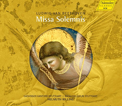 CD cover for Beethoven’s Missa Solemnis featuring angel artwork.