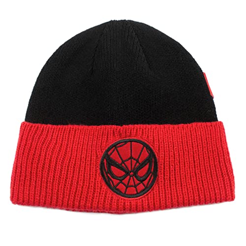 Marvel Comics Spider-Man - Emblem (Unisex Black Beanie) One Size