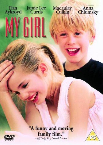 DVD cover art for the film My Girl featuring young actors smiling together.