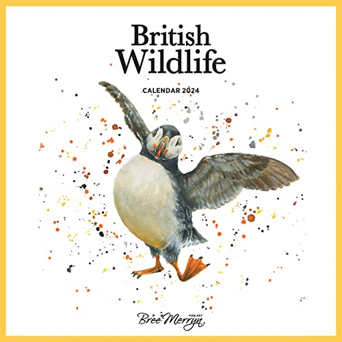 Bree Merryn British Wildlife 2024 Calendar