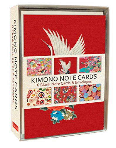 Kimono Note Cards: 6 Blank Note Cards & Envelopes (6 x 4 inch cards in a box): 6 Blank Note Cards and Envelopes
