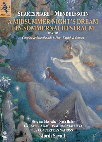 CD cover featuring a classical painting of ethereal figures in a dreamy landscape.