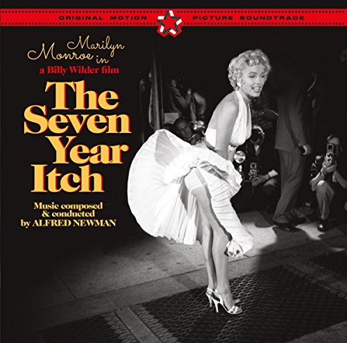 Black and white CD cover featuring Marilyn Monroe with a raised dress.