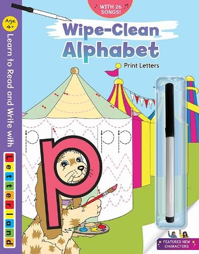 Wipe-Clean Alphabet : Print Letters