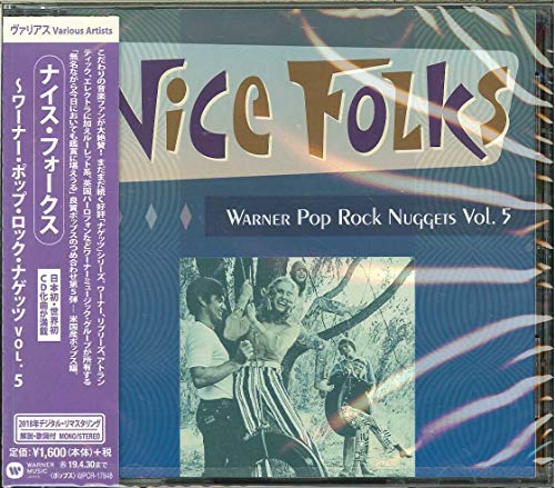 CD cover for “Nice Folks: Warner Pop Rock Nuggets Vol. 5” with band photo.
