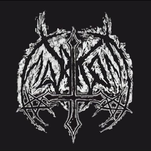 Black and white album cover with ornate, jagged, and skeletal imagery.