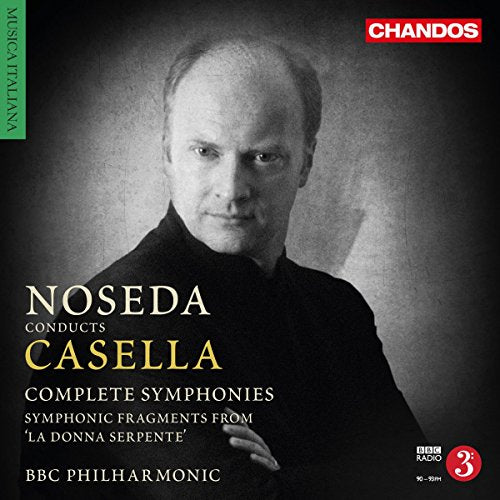 CD cover featuring conductor Gianandrea Noseda, text “Noseda Conducts Casella.”