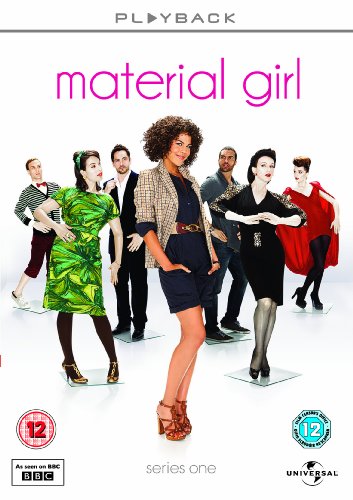 Material Girl" DVD cover featuring a group of stylishly dressed people.