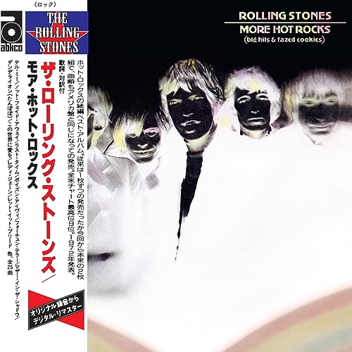 The Rolling Stones “More Hot Rocks” CD cover with band photo.