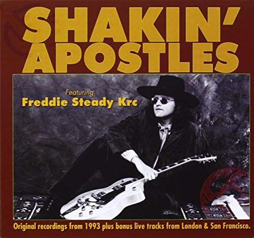 CD cover showing Freddie Steady Krc in a hat and sunglasses holding a guitar.