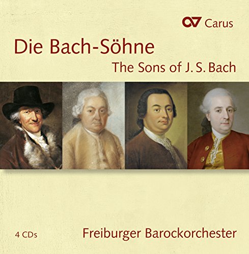 CD cover featuring portraits of four men, likely composers, and text.