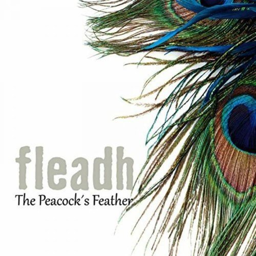 CD cover with a close-up of vibrant peacock feathers and text.