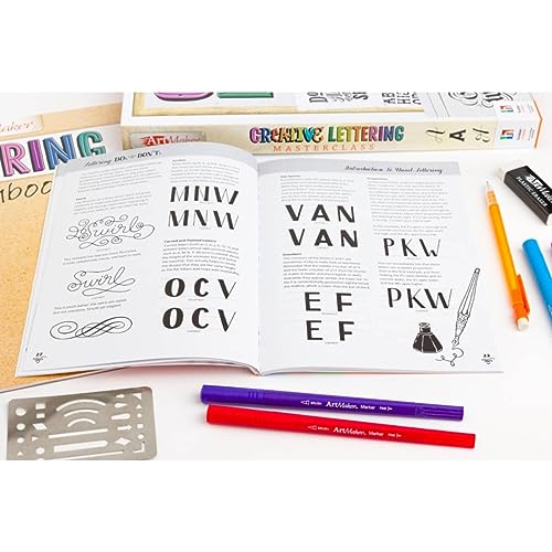 Art Maker Creative Lettering Masterclass Kit
