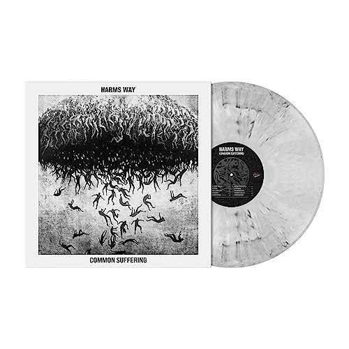 Harms Way “Common Suffering” vinyl record, black and white cover art.