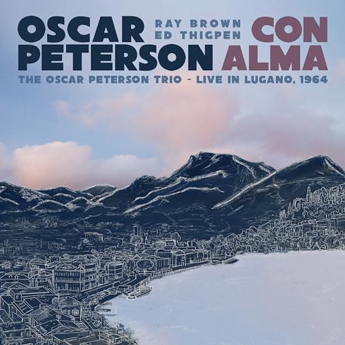 Album cover for Oscar Peterson Trio’s “Con Alma: Live In Lugano, 1964.”
