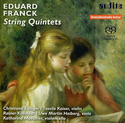 CD cover featuring a painting of two young girls with ribbons.