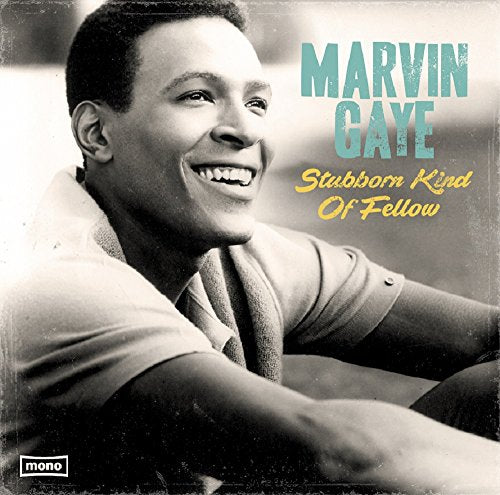 Marvin Gaye album cover, "Stubborn Kind of Fellow," smiling portrait.