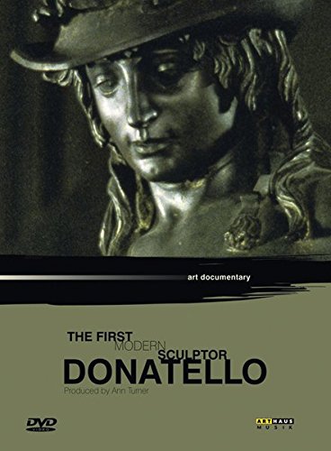 DVD cover featuring a close-up of a Renaissance sculpture, Donatello.
