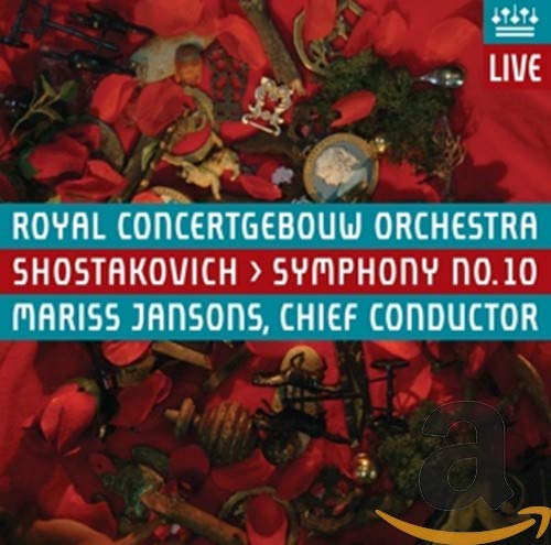 CD cover for Shostakovich’s Symphony No. 10 by Royal Concertgebouw Orchestra.