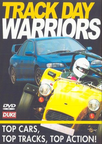 DVD cover featuring blue and yellow sports cars, racing helmet visible.