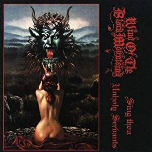 CD cover with demonic figure and nude back, dark fantasy art.